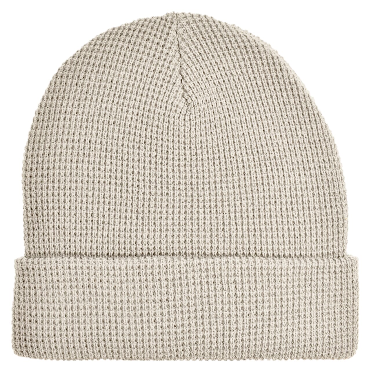 Waffle knitted hat