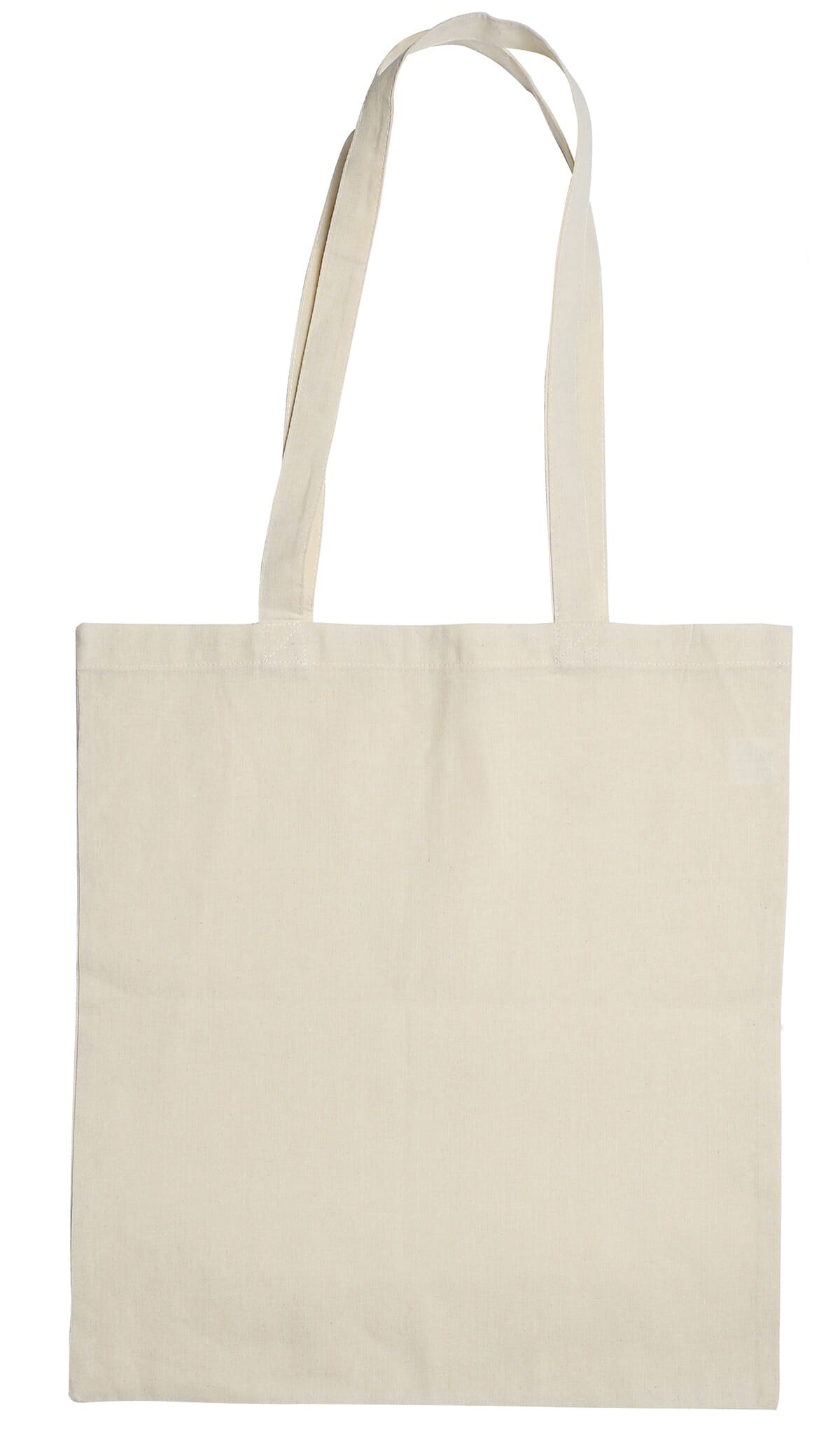 Katoenen tas lange hengsel - GOTS Fairtrade